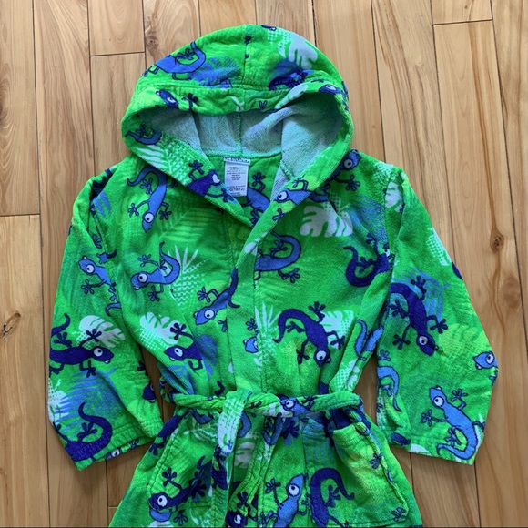 Boys Terry Towel Swim Robe - Picture 7 of 7